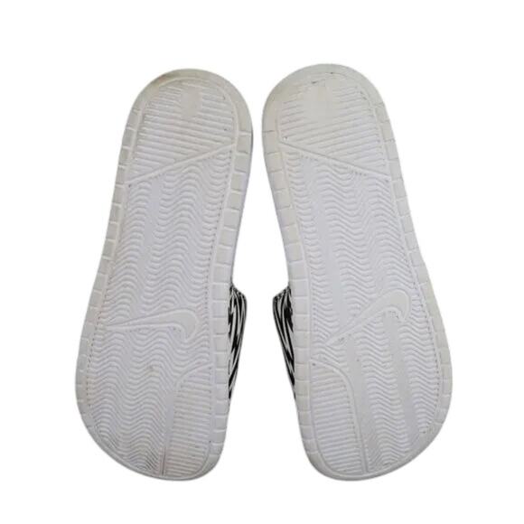 Nike Shoes Womens 10 Sandals Slides Benassi Sport Recovery Comfort Casual Print - Picture 9 of 12